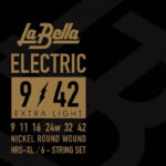 سیم گیتار الکتریک لا به لا ( اصلی) مدل LaBella HRS XL Extra Light 9-42 - Image 5