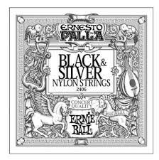 سیم گیتار کلاسیک ارنی بال ( غیر اصل ) 2406 ERNIEBALL BLACK SILVER COPY
