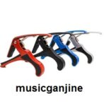كاپو فلزی گيتار (گيره اي)  guitar capo sqoe - Image 3