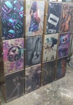 كاخن پژواكوب قابل كوك cajon