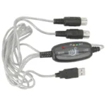 کابل تبدیل میدی به یو اس بی  Midi to USB Cable   