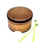 طبلك چوبی رها چوبي ( طرح دار) با مضراب - Image 8