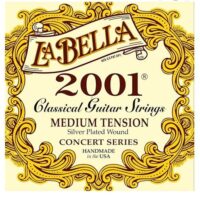 سیم گیتار كلاسيك لابه لا 2001 اورجينال LaBella classical 2001