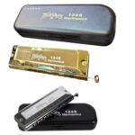 ساز دهنی کروماتیک طلایی Harmonica Washburn 1248