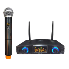میکروفن بی سیم تک کانال پی وی مدل Wireless microphone P.V HUR301