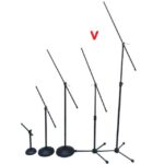 پایه میکروفون 2 تکه بلند ستاره ای STAND MICROPHONE - Image 3