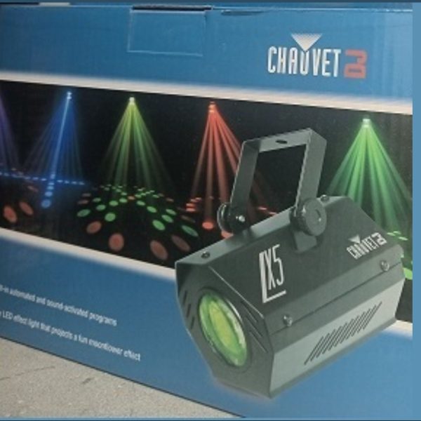 افکت ال ای دی پر قدرت CHAUVET DJ LED Lighting LX5 - Image 5