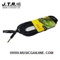 کابل 5 متری جی تی ار JTR XLR to TS 5M Microphone Cable
