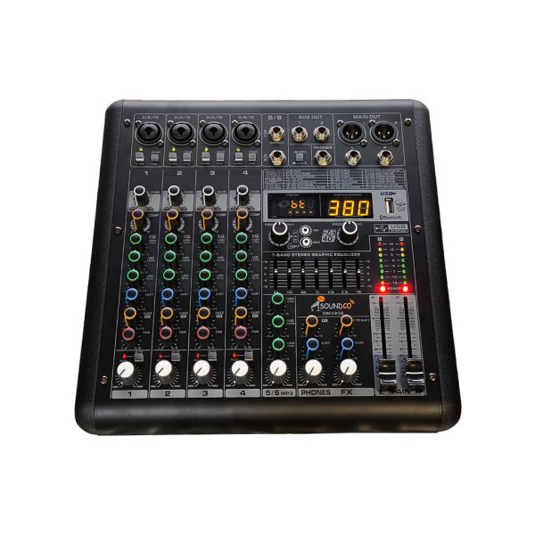 میکسر صدا ساندکو مدل Soundco DM3806 Sound Mixer DM3806
