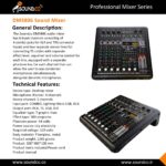 میکسر صدا (حرفه ای) ساندکو مدل Soundco Audio mixer DM3806 - Image 6