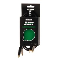 کابل دوبل rca به rca کوئیک لاک QUIK LOK JUST/4RCA2