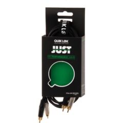 کابل دوبل rca به rca کوئیک لاک QUIK LOK JUST/4RCA2