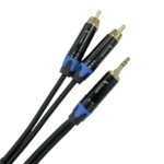 کابل 2 متری دو به یک RCA به TRS کوچک جیسانهو - Image 4