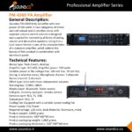 اکو آمپلی فایر ساندکو مدل soundco Amplifier PM-6500 - Image 4