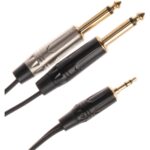 کابل دوبل rca به هدفونی کوئیک لاک QUIK LOK Trs mini / 2 rca - Image 4