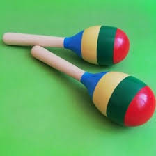 ماراکاس چوبی فروزنده Maracas