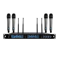 میکروفن بی سیم چهار کانال ساندکو مدل Soundco Wireless Microphone SU-4400H