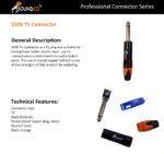 فیش بنون نر ساندکو مدل Soundco S506 TS Connector S506 - Image 5