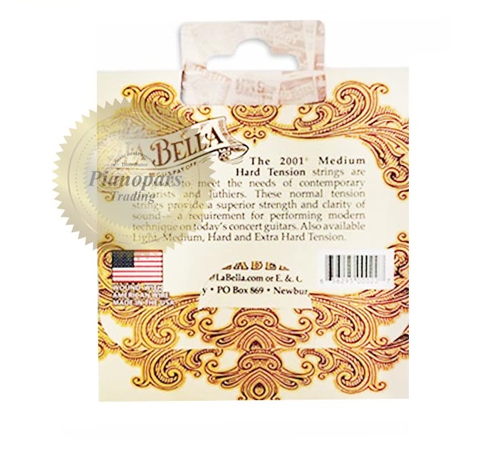 سیم گیتار فلامنکو لابه لا 2001 اورجينال LaBella flamenco 2001 - Image 3