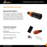 فیش کنون نر ساندکو مدل Soundco S603 Male XLR Connector S603 - Image 5