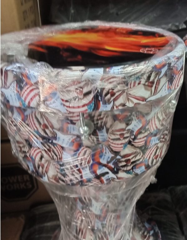 ضرب بوشهری ( تنبک ) طرح دار همراه با کاور - Image 3