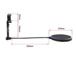 پاپ شیلد (فیلتر) ساندکو مدل Soundco Pop Shield PH-1000 - Image 3
