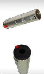 فیش تبدیل بنون به کنون فلزی Conector XLR toTS - Image 3