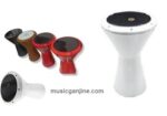 تمپو باس رنگی (طرح دار) پژواک با کاور Darbuka