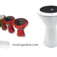 تمپو باس رنگی (طرح دار) پژواک با کاور Darbuka