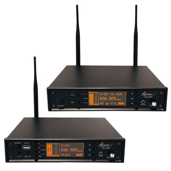 فرستنده و گیرنده ساندکو مدل  Soundco Audio Transmitter And Receiver SU-2000 - Image 3