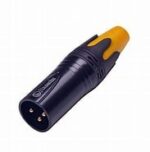 فیش ، کنون نر و ماده (XLR) جیسانهو  JINSANHU CONNECTOR XLR T903-T904 BG