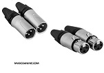 فیش کنون (BK sound xlr connector BK sound   (xlr