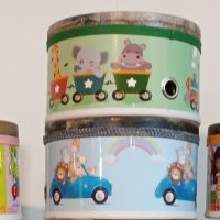 طبلک پلیمری (کوتاه) فروزنده همراه با کاور