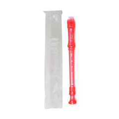 فلوت ریکوردر یاماها (صورتی) اصلی YAMAHA flute recorder YRS-20G ORGINAL