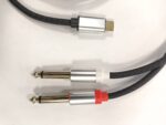 کابل صوتی تایپ سی به دو بنون  TS2 to USB-C - Image 3