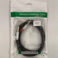 کابل صوتی تایپ سی به دو بنون  TS2 to USB-C