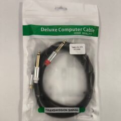 کابل صوتی تایپ سی به دو بنون  TS2 to USB-C