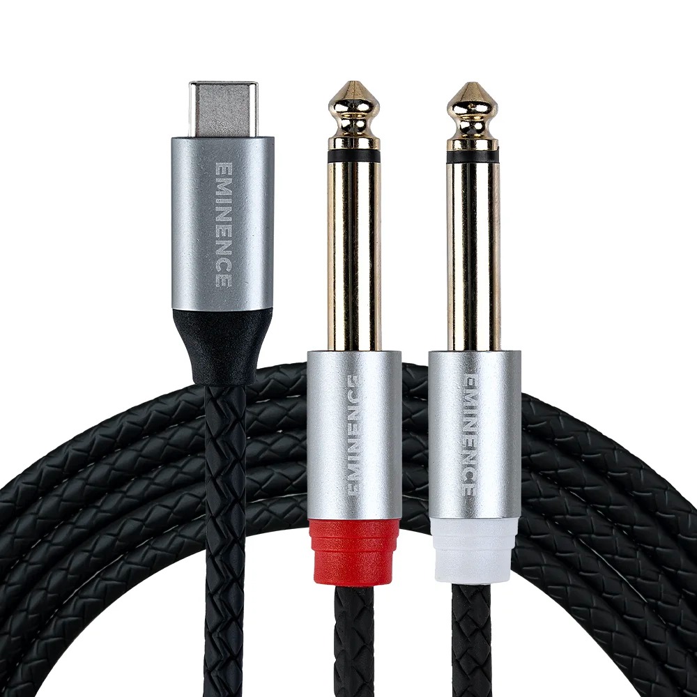 کابل صوتی تایپ سی به دو بنون TS2 to USB-C - Image 2