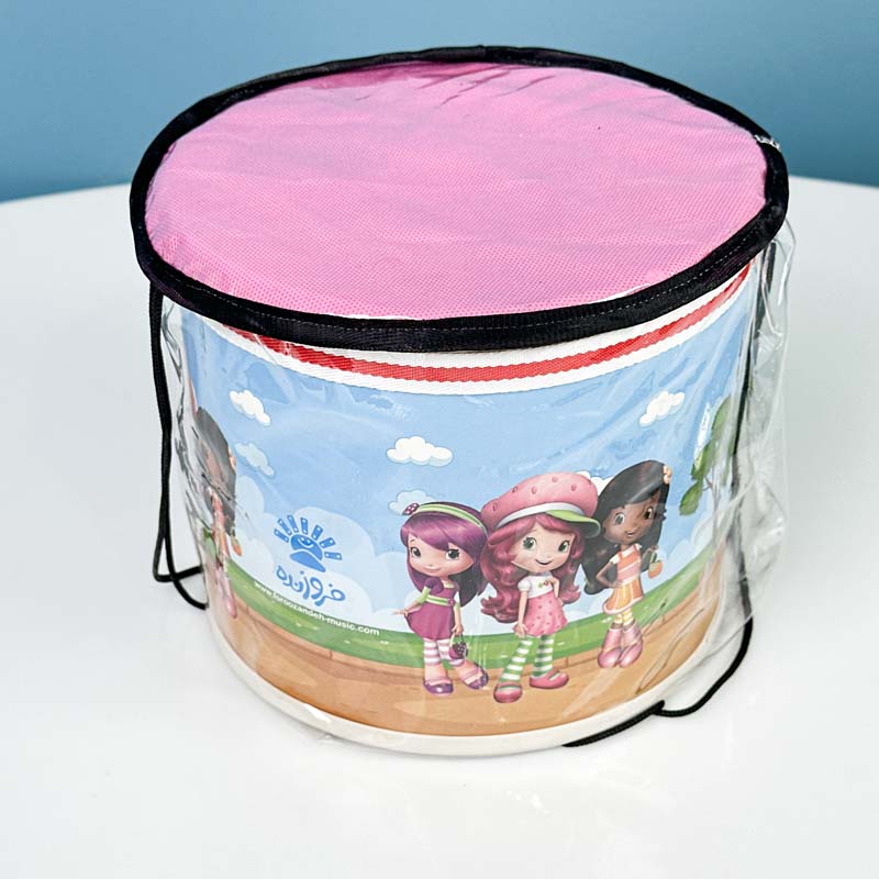 طبلک پلیمری (کوتاه) فروزنده دختر توت فرنگی - Image 4