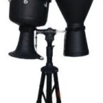 ست ضرب و تمپو پژواک متوسط با کاور و پایه  darbuka pezhvak