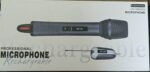 میکروفون بی سیم شارژی فلزی professional microphone rechargeable - Image 3