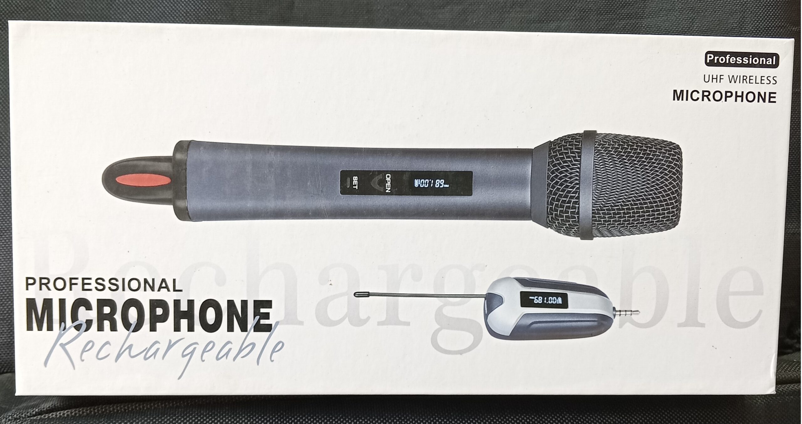 ۲۰۲۶۰۳۱۸_۱۱۰۶۲۲ میکروفون بی سیم شارژی فلزی professional microphone rechargeable - Image 1
