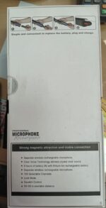 میکروفون بی سیم شارژی فلزی professional microphone rechargeable - Image 5