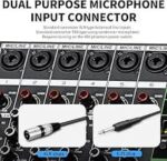 میکسر 6 کانال مدل PROFESSIONAL AUDIO MIXER MX_06BT - تصویر 6