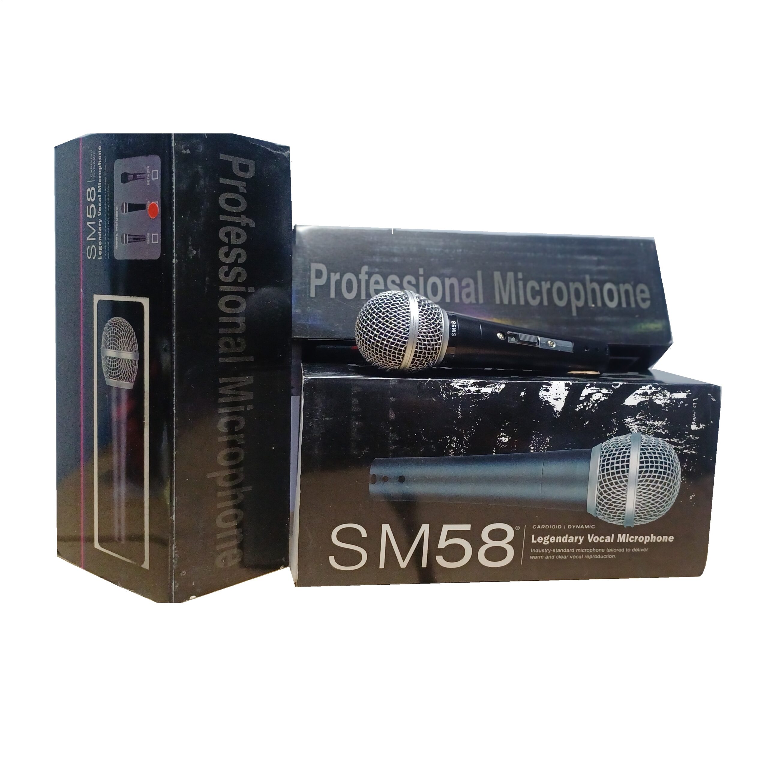 3sm58-scaled میکروفون داینامیک غیر اصل SM58 - Image 1