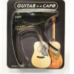 كاپو گيتار (استیل) مشکی  guitar capo gold