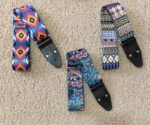 بند (استرپ ) گیتار رنگی Guitar Straps